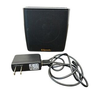 Klipsch Groove Portable Bluetooth Speaker Black With Charger - Tested Works